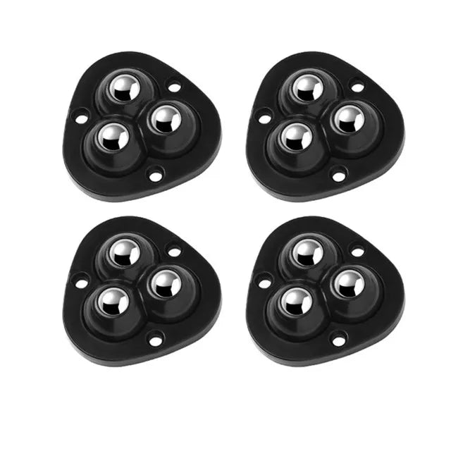 Azura | Self-Adhesive Full Rotating Furniture Mover Wheel Rollers