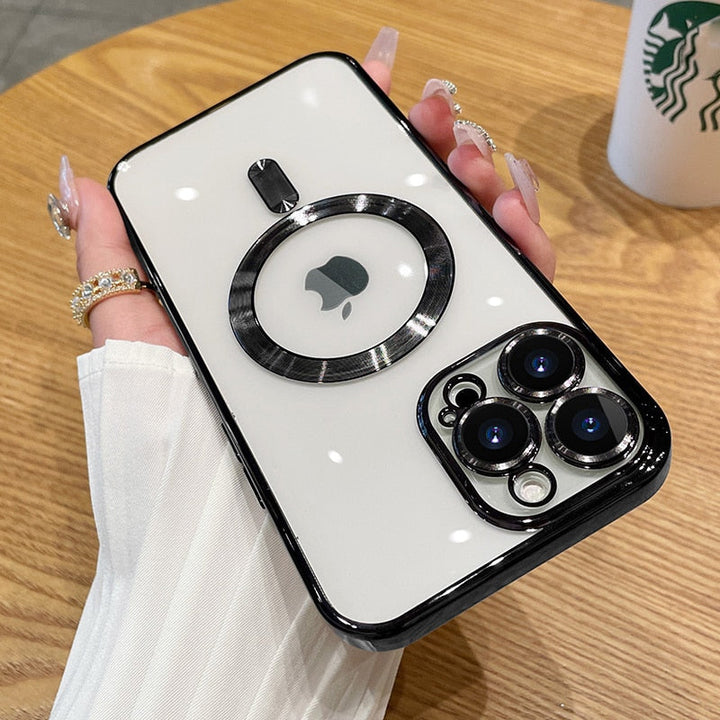 Azura | Sky Clear Transparent Silicone iPhone Case