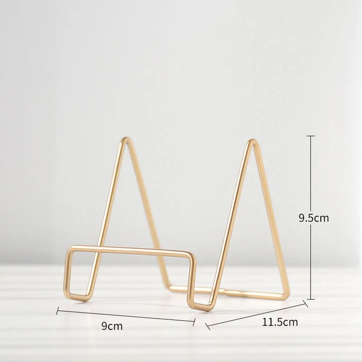 Azura | Iron Art Multi-Use Display Stand: Versatile magazine, dish, picture, and photo album stand for home decor