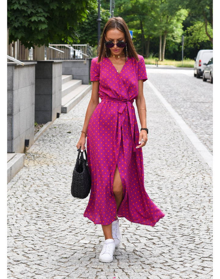 Yasmine | Elegant V-Neck Dress