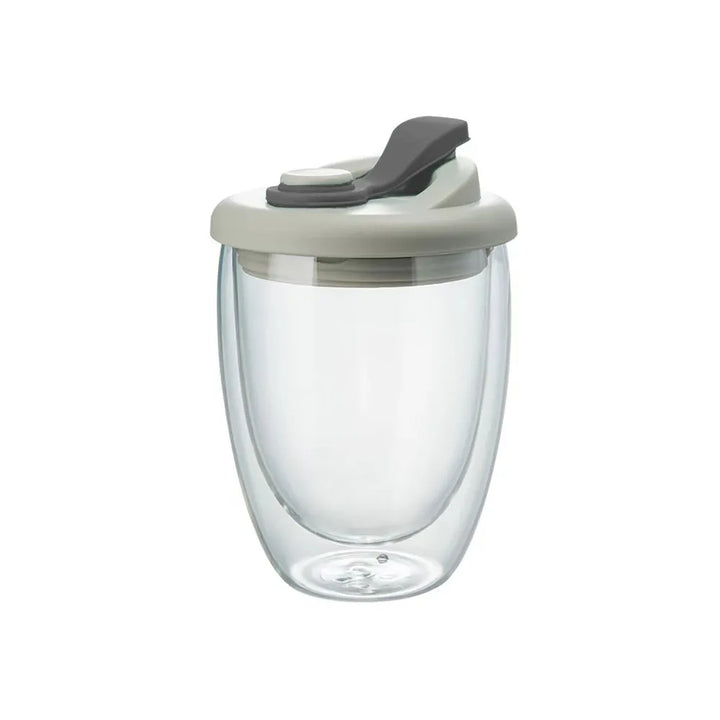 Azura | Leak-Proof Double Wall Glass Transparent Mug