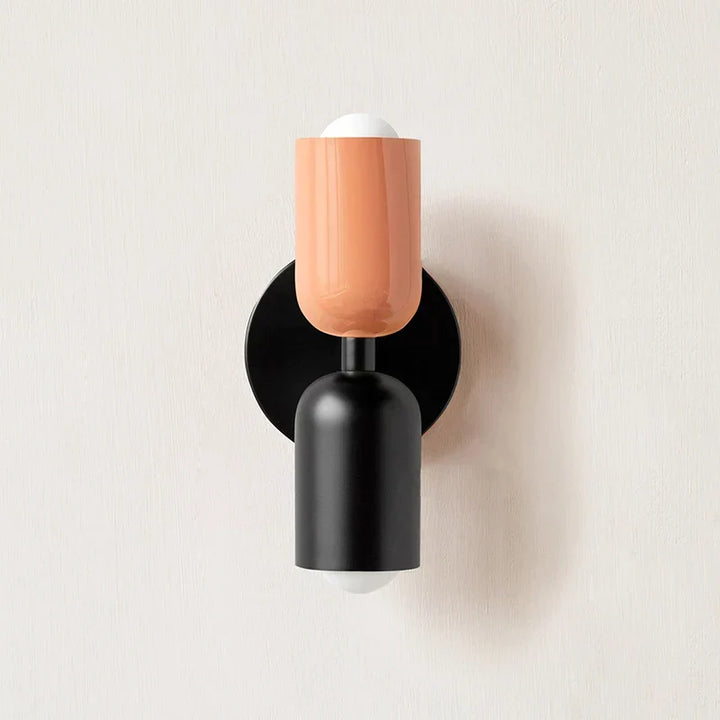 BowLift | Double Head Wall Lamp Black Base