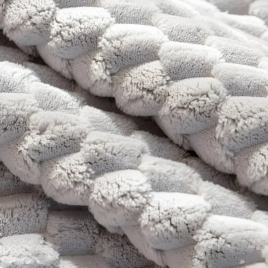 BowLift | Luxurious velvet sofa cover with textured pattern