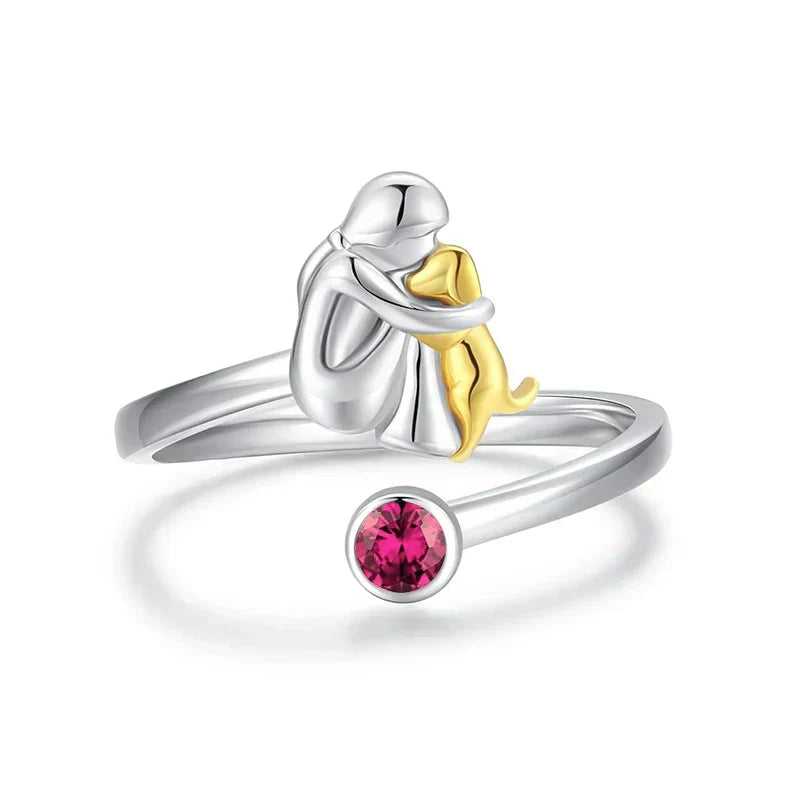 Elisa - Dog Icon Ring