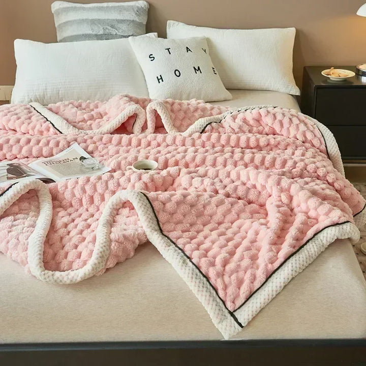 Azura | TurtleVelvet | Autumn Flannel Blanket