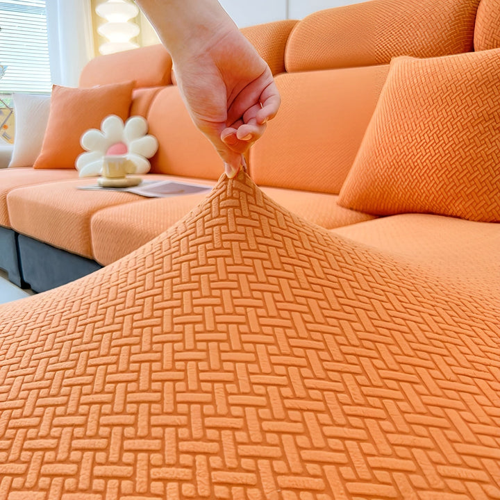 Elastic Sofa Cover – Water-Repellent and Tailored | Protective Cover Made from Stretch Fabric | Bowlift