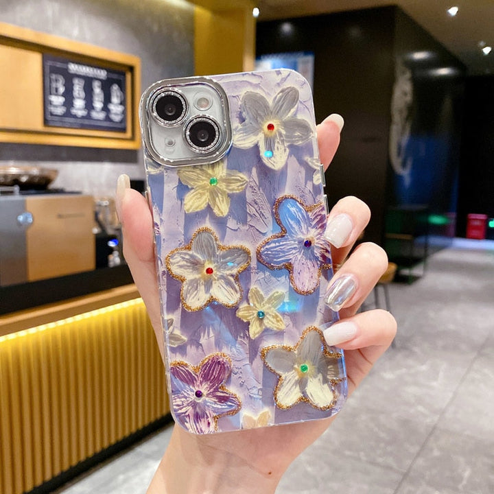 Azura | Flower Glow Soft Shockproof iPhone Case