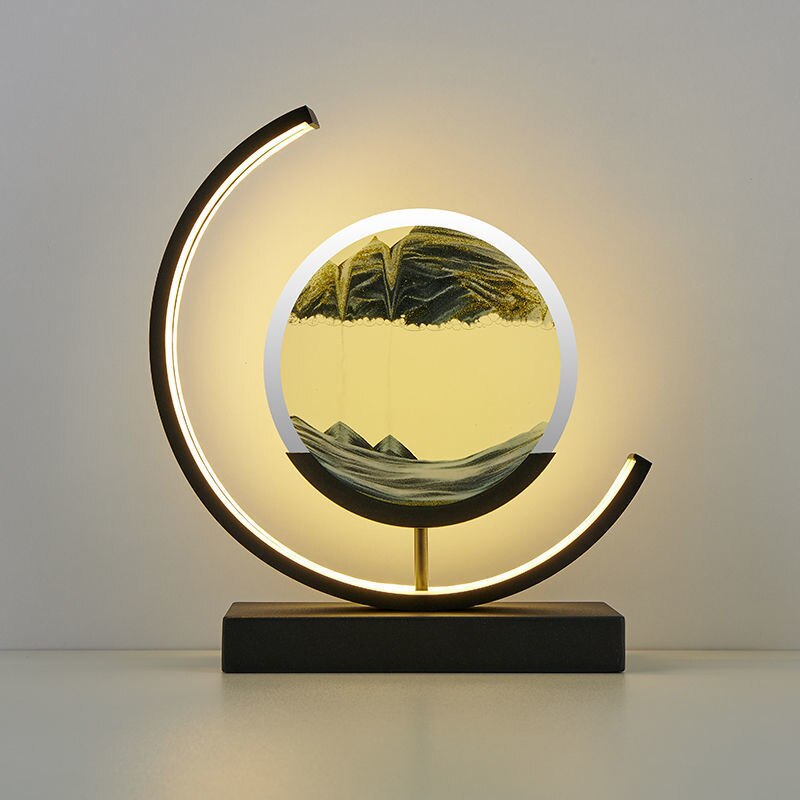 BowLift | Table Lamp Modern LED Sand Art Light