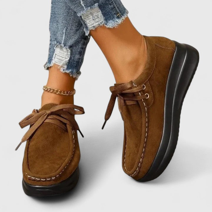 PERRIE – PLATFORM MOCCASIN SHOE