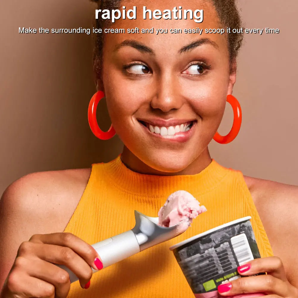 Azura | Heated Ice Cream Scooper With LED Display
