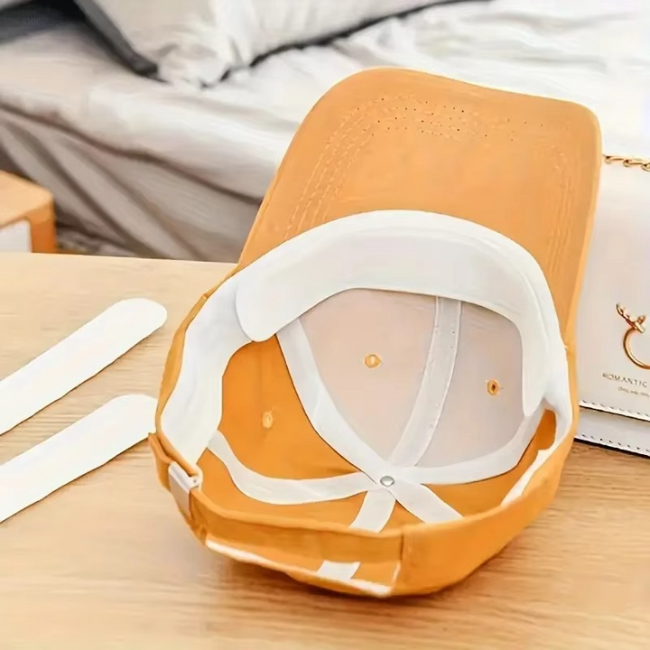 Azura | Disposable Hat Sweat Pad – Adjustable Cotton Liner for Caps, Shirts, and Collars