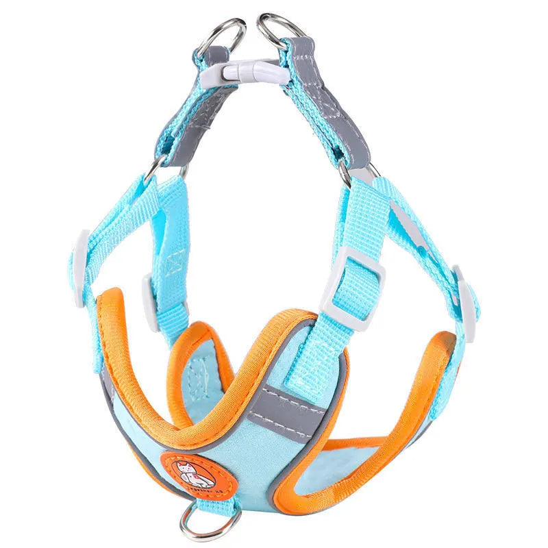 Breathable dog harness adjustable & comfortable Azura