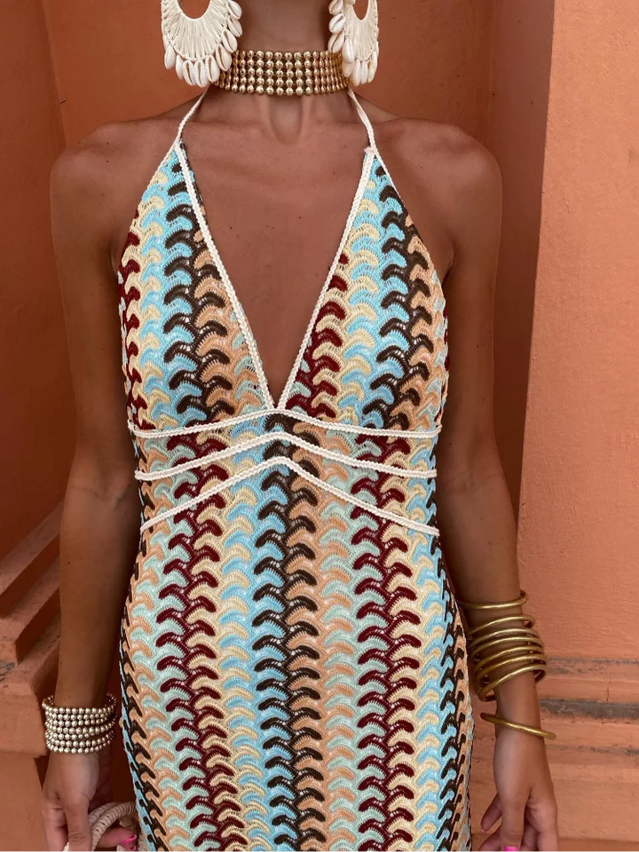 Dilara | Backless Maxi Dress