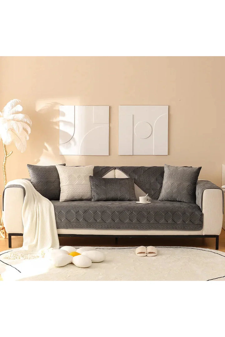 Dutch Velvet Sofa Cover | Bowlift