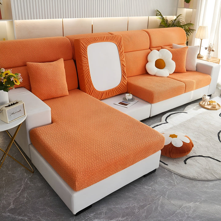 Elastic Sofa Cover – Water-Repellent and Tailored | Protective Cover Made from Stretch Fabric | Bowlift