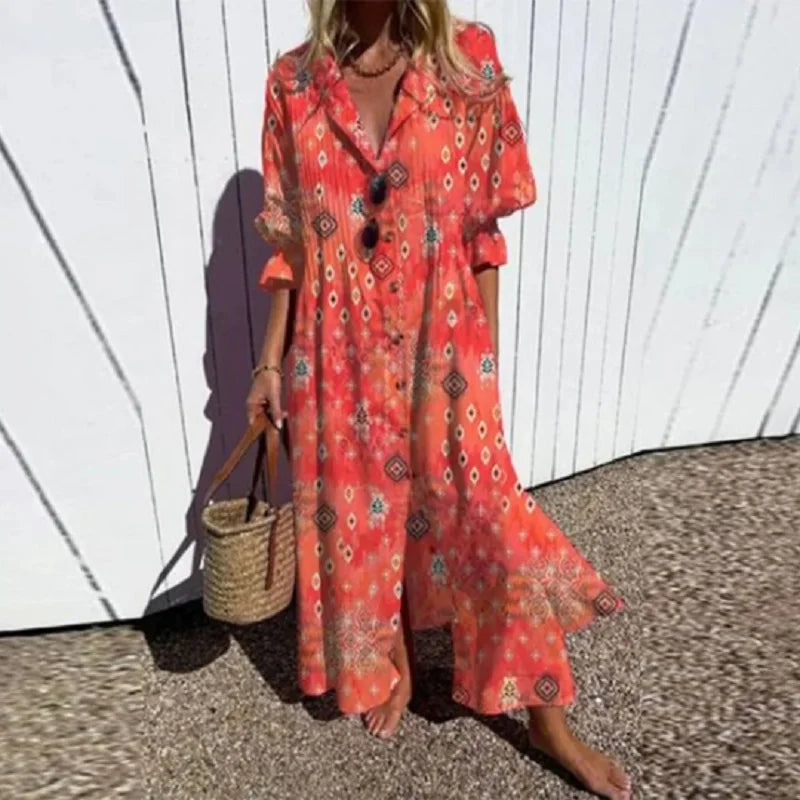 Orielle – Vibrant Bloom Dress