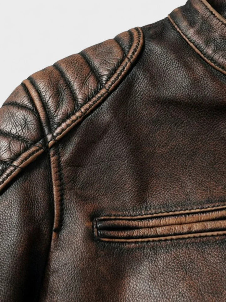 Troels™ | Stlyish Leather Jacket
