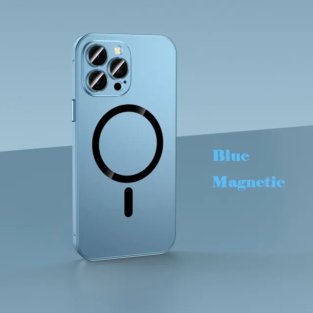 Azura | Magsafe Aluminum Frame Metal Bumper iPhone Case