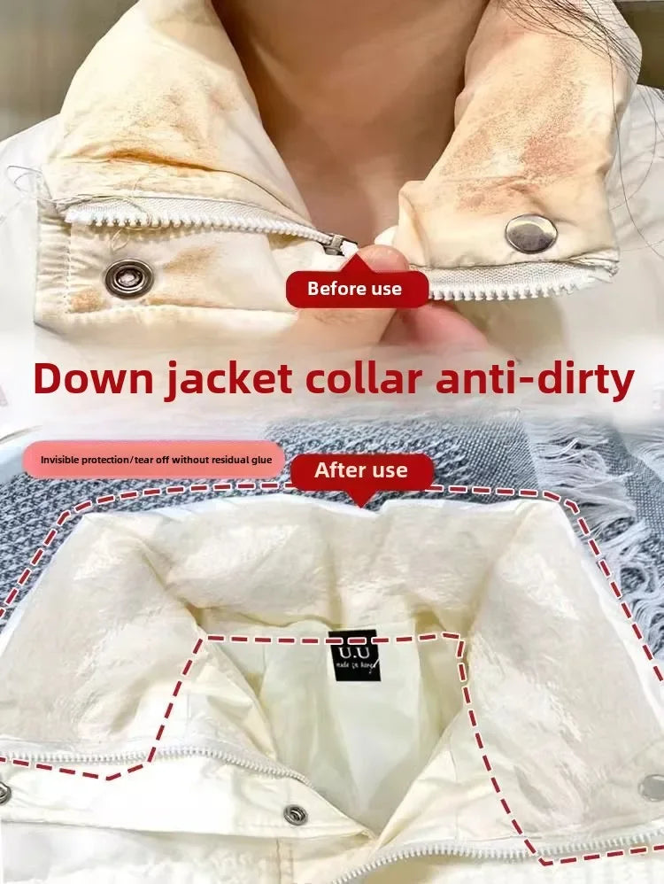 Azura | Transparent Shirt Collar Anti-Stain Stickers