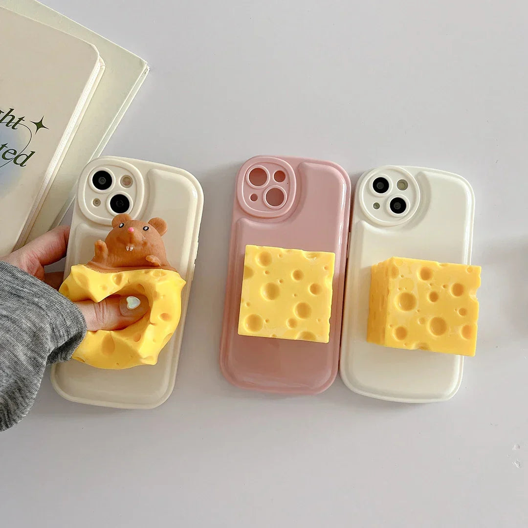 Azura | Cheese Lover Mouse iPhone Case