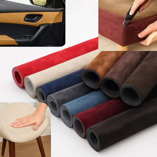 Azura | Self-adhesive microfiber suede fabric