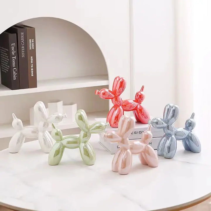 BowLift | – Small dog sculpture made of balloons