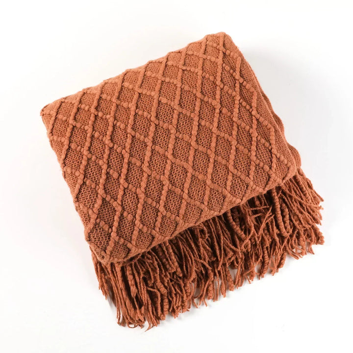 Azura | Nordic Style Dick Knitted Blanket