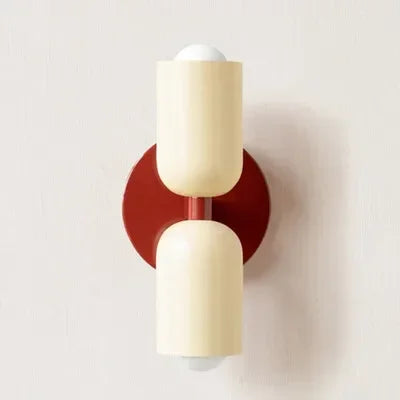 BowLift | Nordic LED Wall Lamp Modern Minimalist Cream Double Head Lights For Living Room Bedroom Besides Study Indoor Decoration Fixture