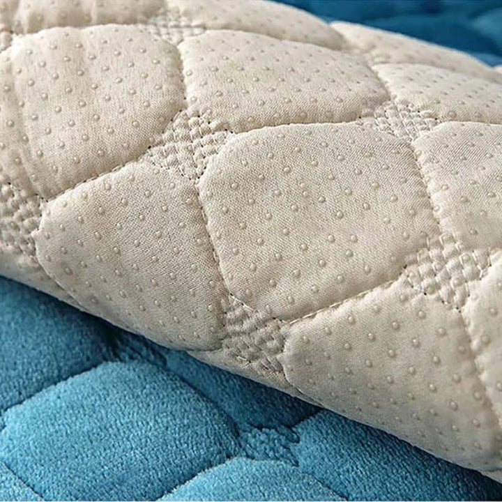Cozy Soft Thick Plush Non-Slip Sofa Cover | Bowlift
