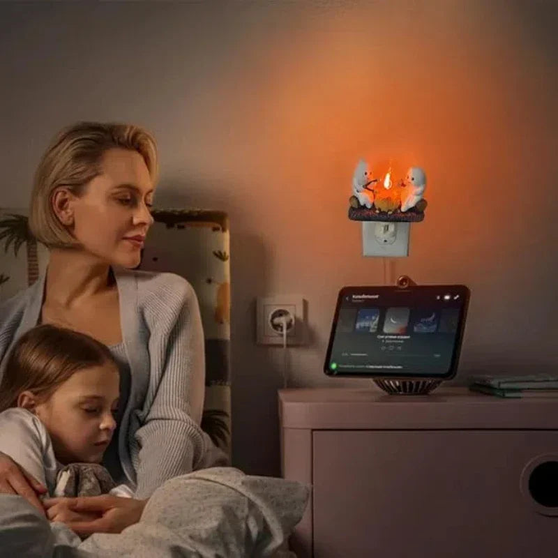 BowLift | Ghost Campfire Night Light