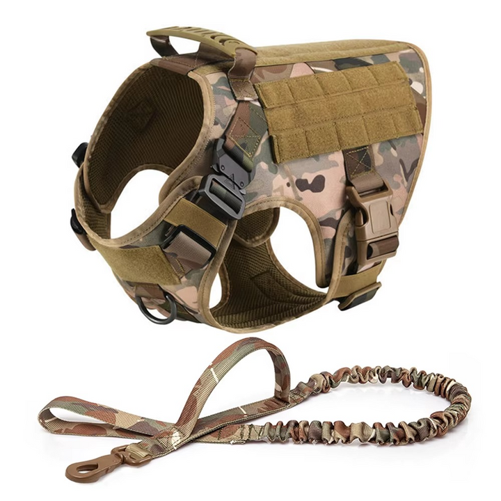 Azura | Tactical Dog Harness and Leash Set for Medium and Large Dogs