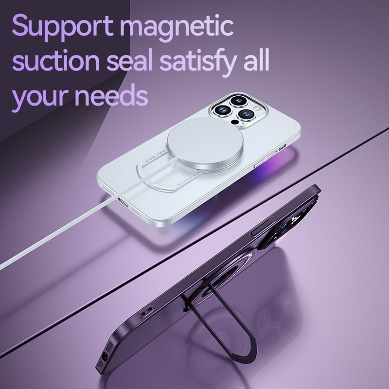 Azura | Magsafe Compatible Magnetic Ring Phone Case Stand