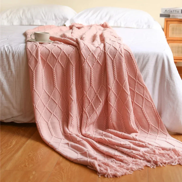 Azura | Nordic Style Dick Knitted Blanket