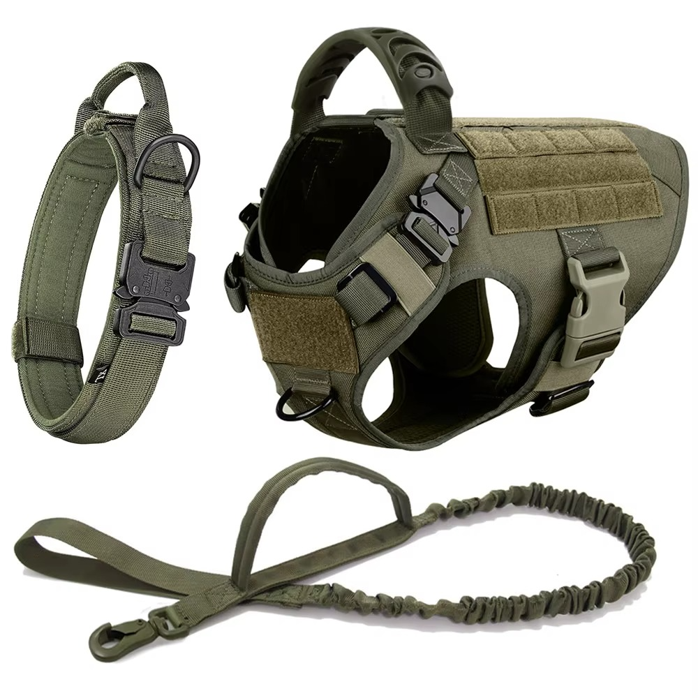 Azura | Tactical Dog Harness and Leash Set for Medium and Large Dogs