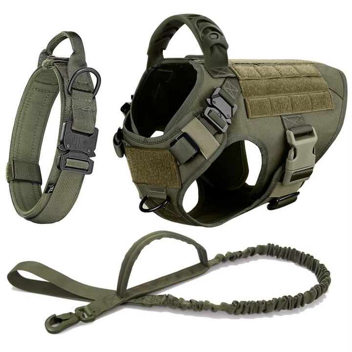 Azura | Tactical Dog Harness and Leash Set for Medium and Large Dogs