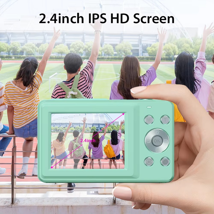 Azura | High-Resolution Kids' Digital Camera - 1080P HD, 44MP with 16X Zoom