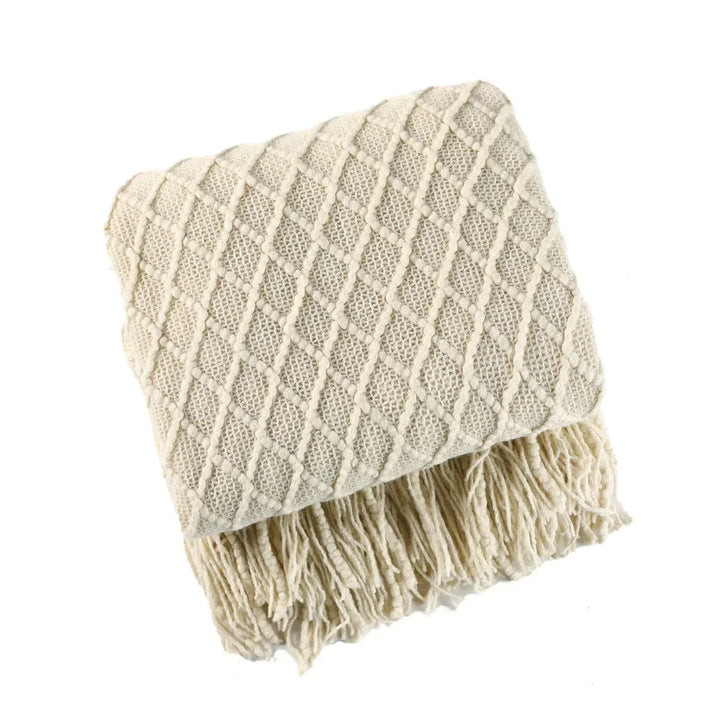 Azura | Nordic Style Dick Knitted Blanket