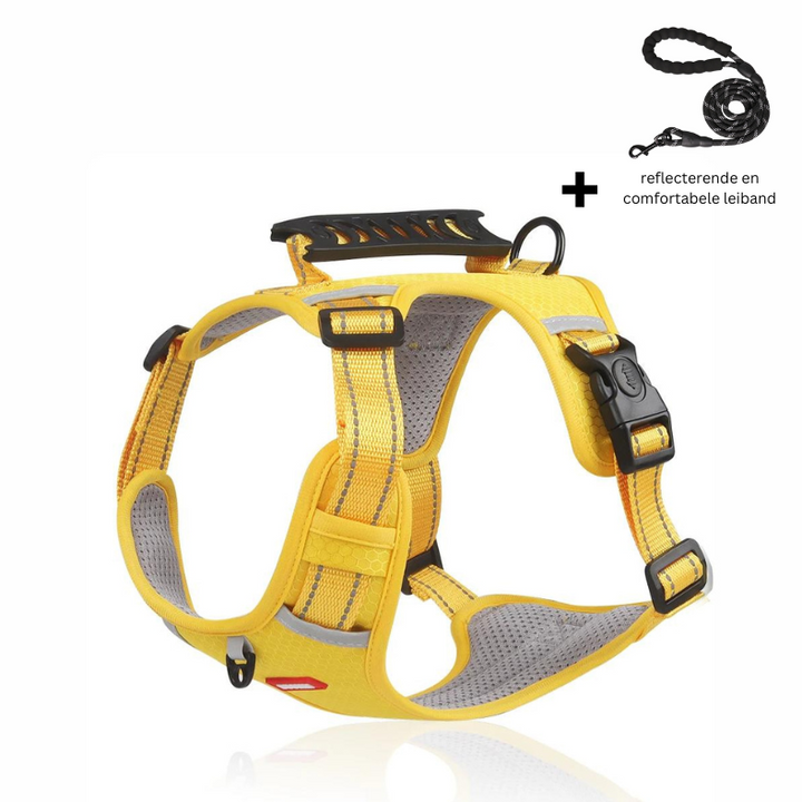 Azura | PawEase Adjustable Anti-Stick Dog Harness – Washable and Comfortable