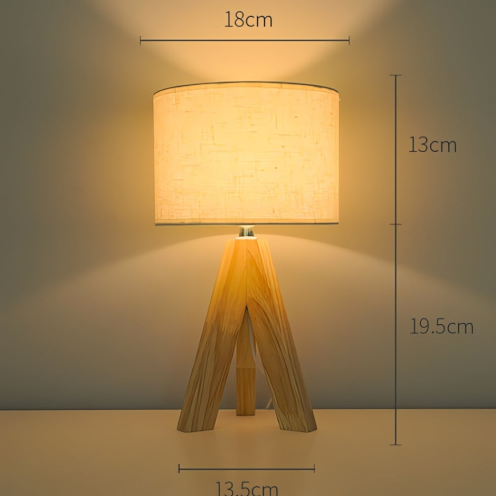 BowLift | Solara Minimalist Tripod Table Lamp
