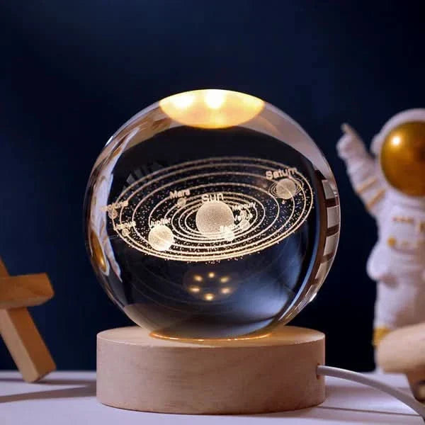 BowLift | Luminous Crystal Ball LED Night Light Decor