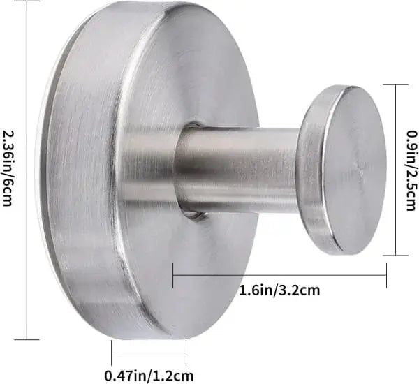 Azura | Strong Suction Cup Hooks (5kg Load) | Heavy Duty, Weatherproof & Damage-Free Hanging