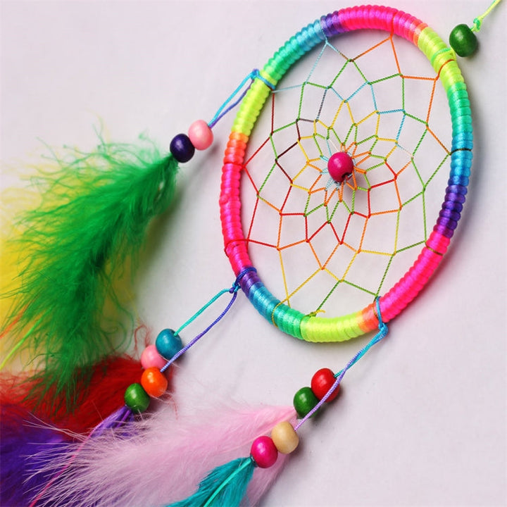 BowLift | Simple creative home decor ornaments dreamcatcher car pendant (White)