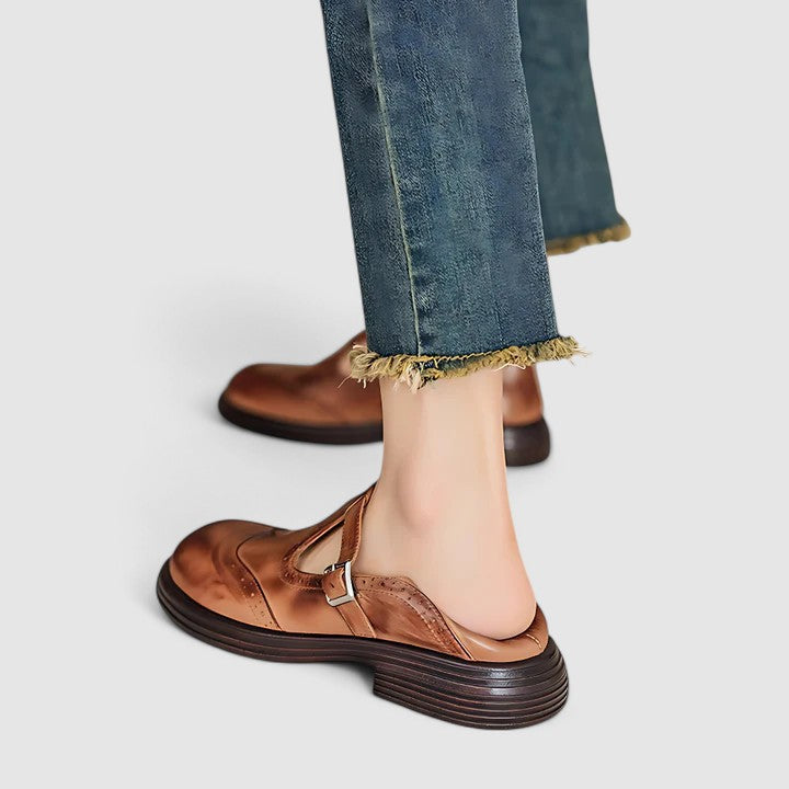 CHARLOTTE - CLASSIC BUCKLE BROGUES