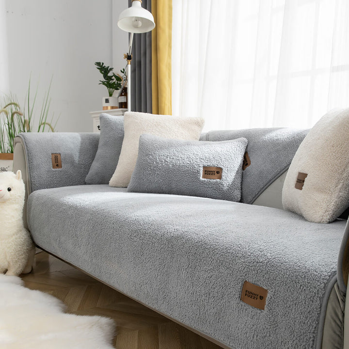 BowLift | Sofa cover fleece waterproof non-slip washable