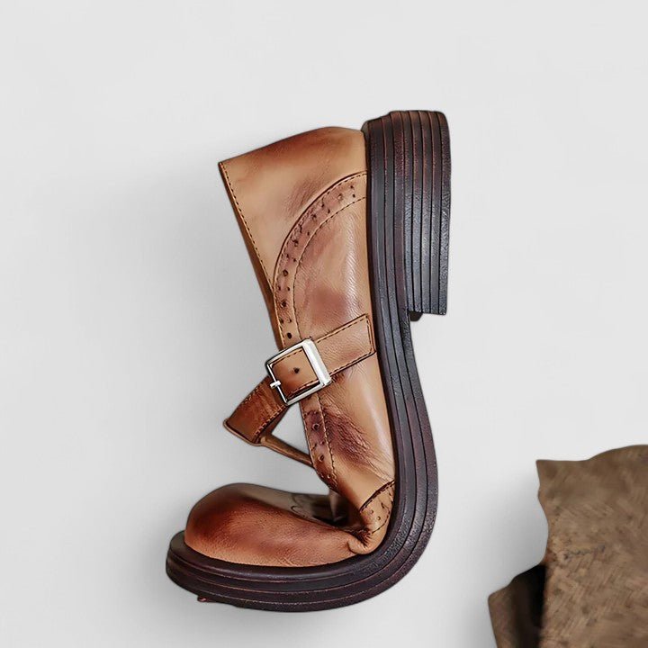 CHARLOTTE - CLASSIC BUCKLE BROGUES
