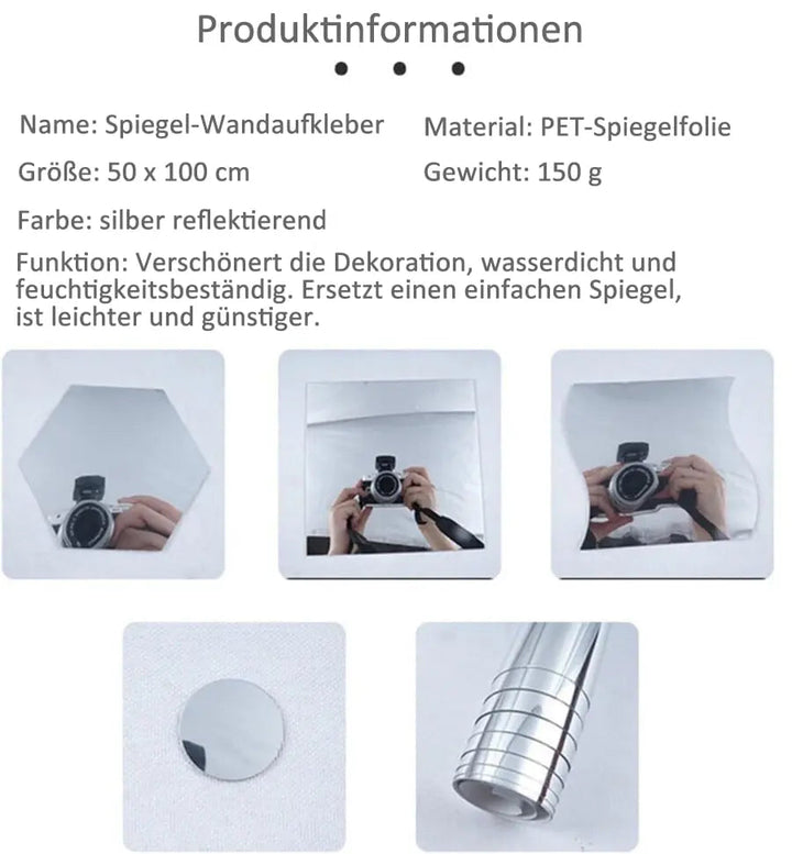 Azura | Ultra-flexible Mirror - safe and shatterproof