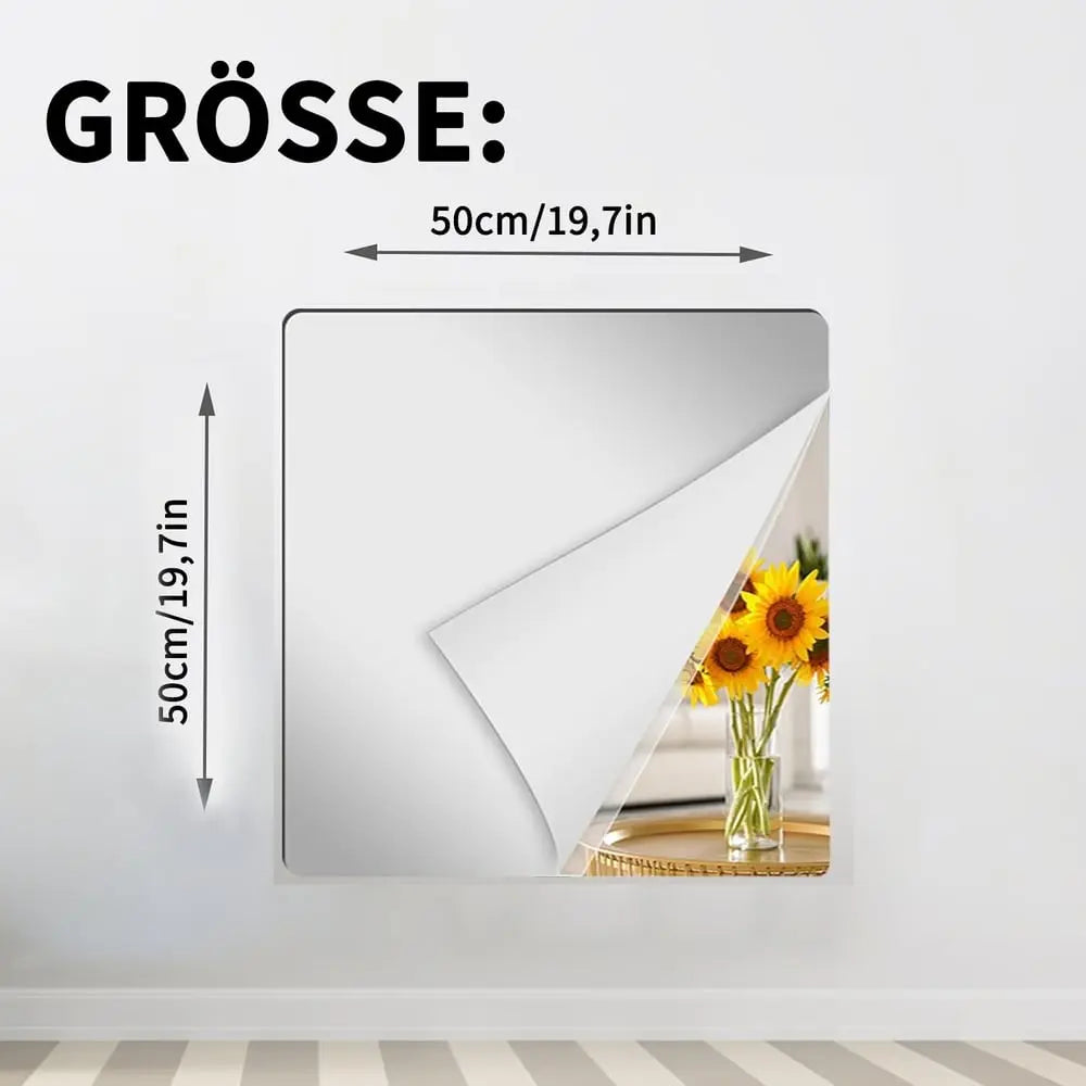 Azura | Ultra-flexible Mirror - safe and shatterproof