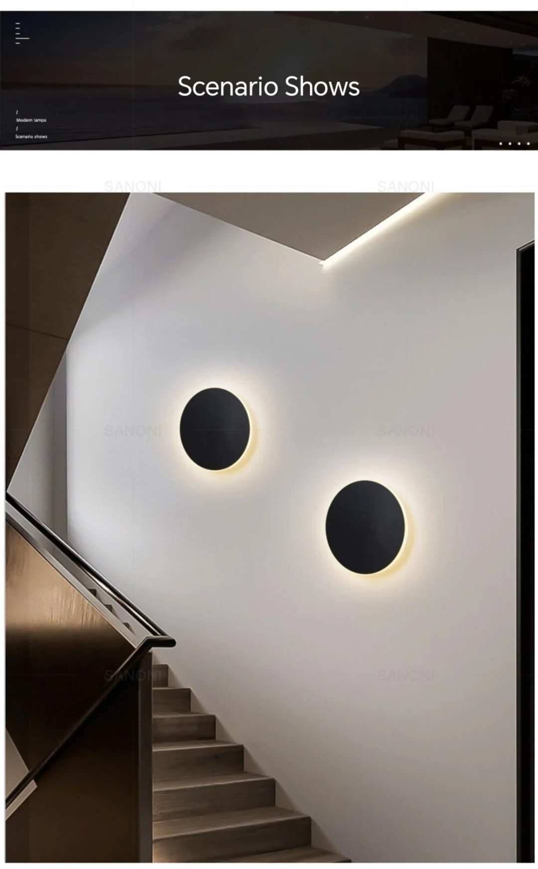 BowLift | Sleeksphere - Round LED Wall Light