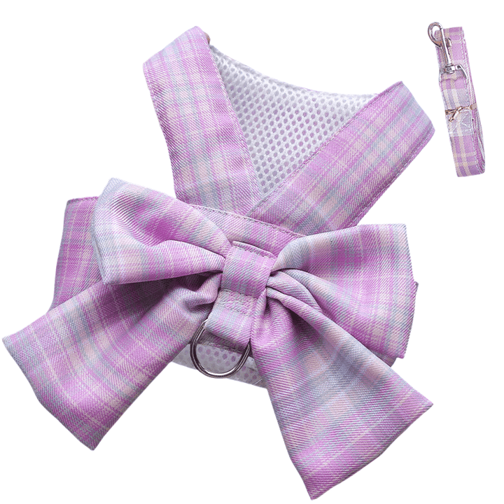 Azura | Adjustable Dog Harness with Elegant Bow for Stylish Walks