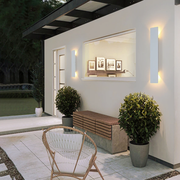 Azura | Weatherproof LED Outdoor Wall Light | IP65 Rated, Energy Efficient & Modern Design for Garden and Terrace Use